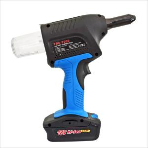 China Brushless Cordless Battery Rivet Gun 25mm Stroke Blind RIvets Setting Tool factory