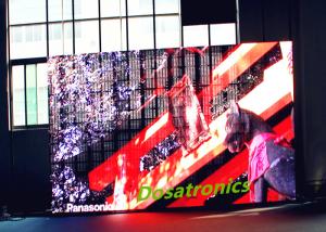 China Stage Background Video P10.28MM LED Curtain Wall Advertising Led Display Board factory