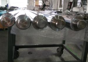China 40Cr , 42CrMo4 Precision Ground Chrome Plated Steel Rod Heat Treatment factory