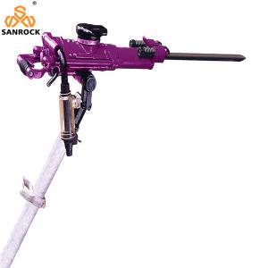 China YT24 Pneumatic Rock Drilling Machine Mining Air Leg Jack Hammer Portable Rock Drill factory