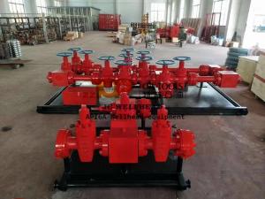 China Skid Mounted Choke Manifold API 16C Wellhead Manifold factory