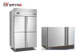 4 Door Commercial Stand Up Refrigerator , -12°C~-18°C Industrial Kitchen