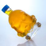 Collar Material Glass Super Flint Glass 750ml Clear Glass Bottle with Screw Cap