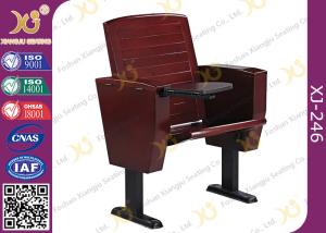 China Slim Metal Leg Church Hall Chairs with Strengthen Standing Foot Solid Wood factory