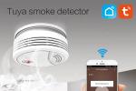 Smart WiFi Photoelectric Smoke And Fire Detection Alarm Battery Powered