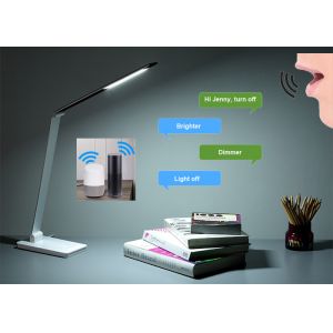 ABS Foldable Eye Protection metal led table lamp compatible with Amazon Alexa