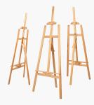Foldable Tripod Wooden Display Easel 120cm 145cm 175cm Art Easel Stand FSC