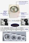 3000K 10W-45W square or round led ceiling light led downlight AC230V warranty