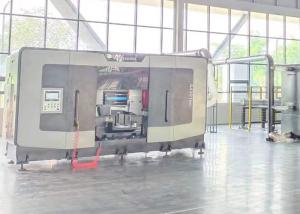 China Precision Band Saw Cutting Machine With Servo Motor Feeding 400mm X 400mm Capacity Hydraulic Vise factory