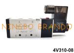 4V310-08 Airtac Type Pneumatic Solenoid Valve 5/2 Way DC24V AC220V