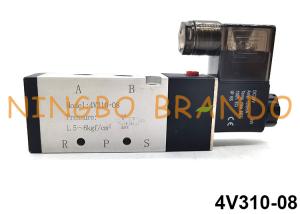 China 4V310-08 Airtac Type Pneumatic Solenoid Valve 5/2 Way DC24V AC220V factory