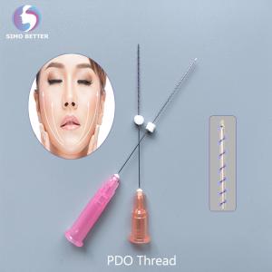 China Micro Cannula Thread Face Lift Pdo Absorbable Suture Remove Wrinkle factory