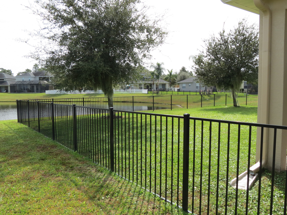 Metal fence wrought iron zinc steel fence panels