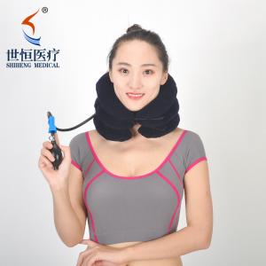 China Universal size neck brace half flannel cervical support brace supplier factory