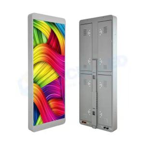 China high quality p3.3 outdoor lamp-post led display advertising poster screen factory