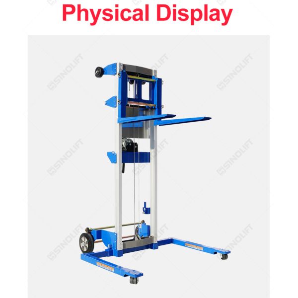 SW Series Manual Hand Winch Stacker with Straddle Legs – Superior Stability for Demanding Loads