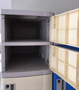 China Swimming Pool Green Shoe Storage Locker smart ABS locker easy installation factory