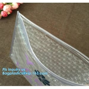 printed slider zipper bag/transparent zip lock plastic packing bag for file
