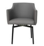 Lightweight Office Rolling Chair High Stability With Leather Upholstery
