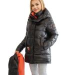 FODARLLOY Long clothes winter bright face loose warm women's cotton padded