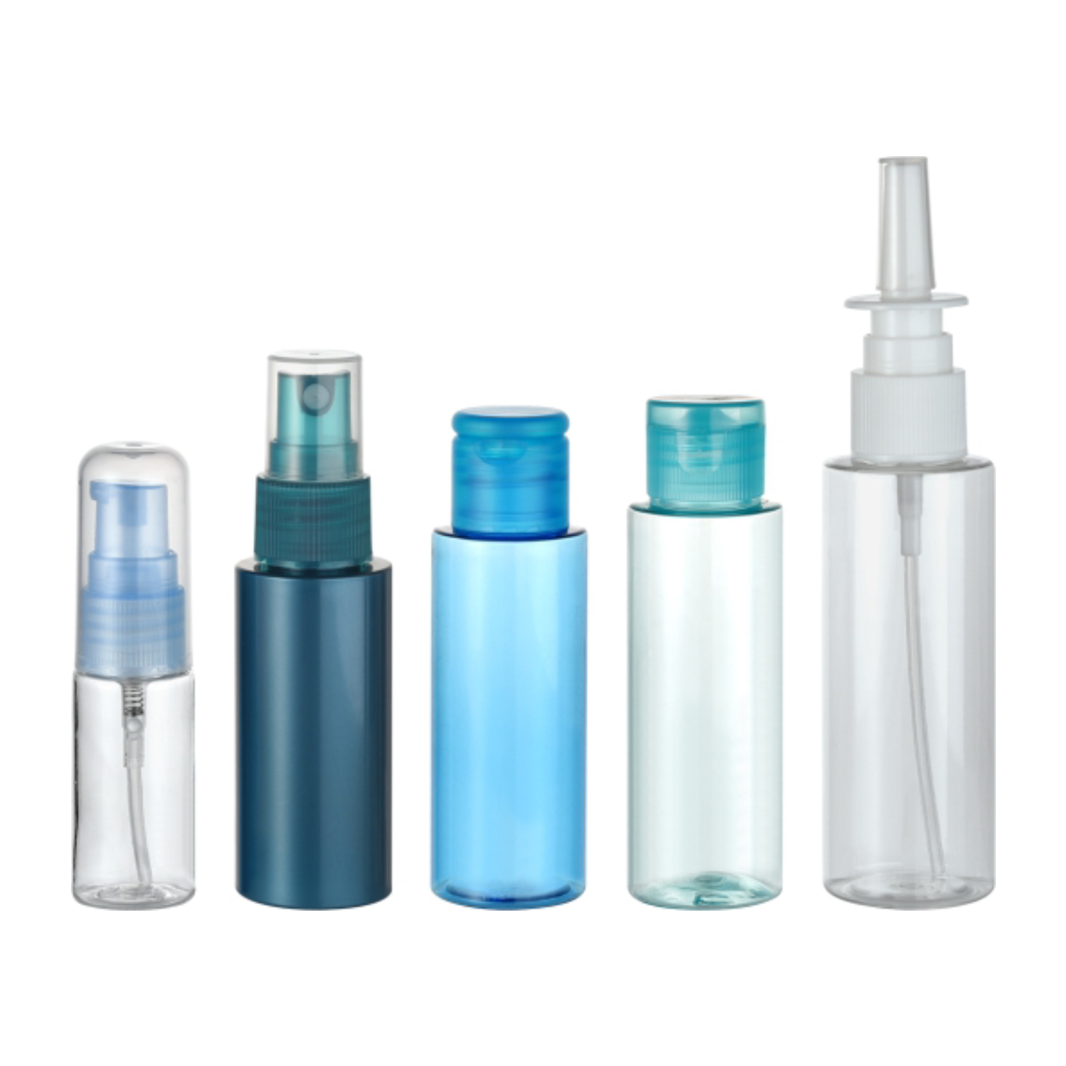 Empty 30ml Customized Pet Bottle Plastic Sprayer Bottle for Hair Care Sample Freely