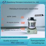 Petroleum Kinematic Viscometer SD265B Measurement of 40 Degree Viscosity Two