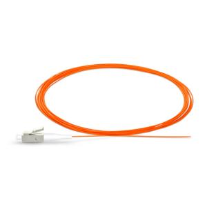 China Fiber Optic Pigtail Multimode A1b OM1 LC Adaptor factory