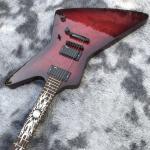 2020 Custom Rosewood Top Cover Maple Fingerboard Electric Guitar for Iban Logo