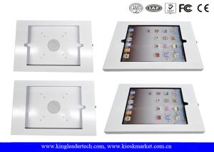 China Vandal Proof Metal Ipad Kiosk Enclosure With VESA Mounting Holes factory