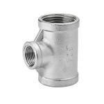 Stainless Steel Fittings Connector Joint NPT BSPT Reducer Tee Cross Conical