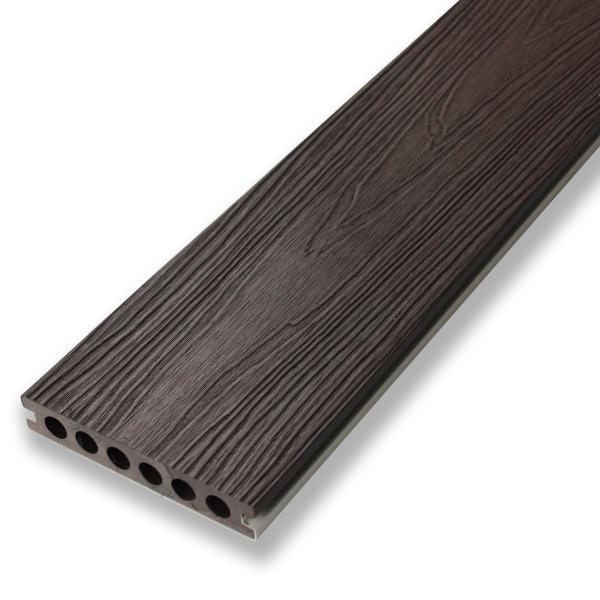 Fire Resistance Vintage External Decoration Wood Plastic Composite Decking OEM