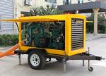 Emergency Mobile Type Diesel Drainage Pump Truck 110V Mechanical Seal