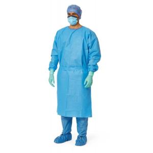 China Medical Disposable Isolation Gowns Laboratory Impervious Non Woven Surgical Gown factory