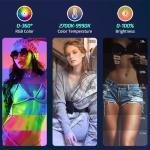 50000 lux RGB LED Professional Photography Studio Lights Aluminum Alloy App