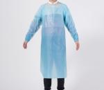 Factory hot sale high quality disposable waterproof CPE isolation gown for