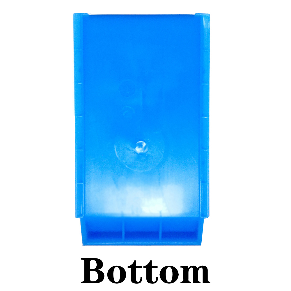 Recycled Plastic Tote Bins Organizer Screw Storage 175x102x80mm