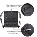 Custom 420D Large Strong Ripstop Waterproof Nylon 420D / 210D Polyester Black