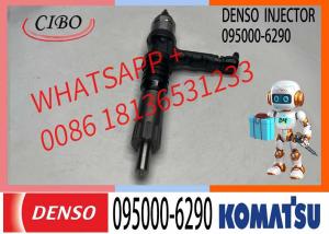 China China New Manufacture Diesel Fuel Common Rail Injector 095000-6290 For KOMATSU SAA6D170E-5A 6245-11-3100 factory