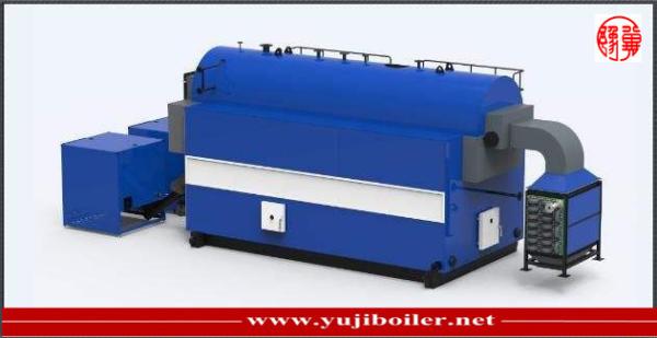 Large Space Gas Fired Steam Boiler Long Service Life Double Drum High Load