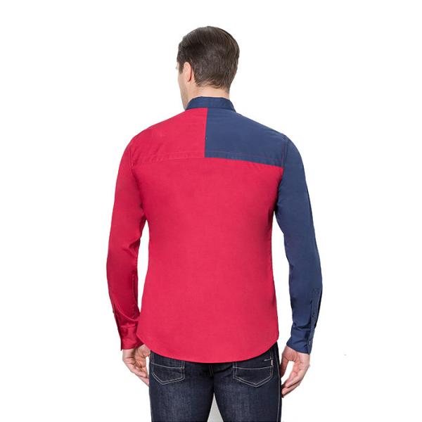 European Style Custom Cotton Men's Dress Shirt Long Sleeve,2019 Business Casual