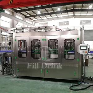 China 10000B/H Juice Bottle Filling Machine Hot Juice Filling Machine With Washing Liquid Injector factory