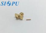 SMA Female RF Coaxial Connector – Flange Mount Receptacle, Compatible with 3#