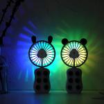 Night Lighting 800mAh Suction Electric Fan DC5V USB