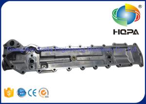 China Komatsu 6D105 Excavator Engine Parts , Engine Oil Cooler Cover Assy 6136-62-2210 factory