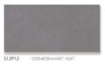 W.A 0.5% Dark gray 600x1200mm Outdoor Wall Vintage Tiles Baby Face Porcelain