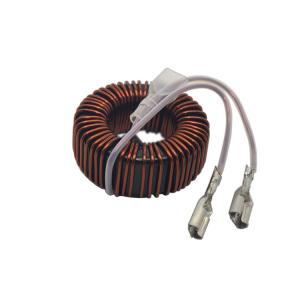 China Customized Circular Magnetic Ring Common Mode Choke Flat Copper air Coil 3.18uh 45a Ferrite Core High Current Power Inductor R30 on sale