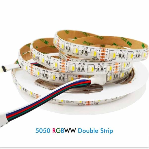 IP65 Silicone Waterproof RGBW 4in1 Led strip 5050 4IN1 RGBW LED Strip Light SMD