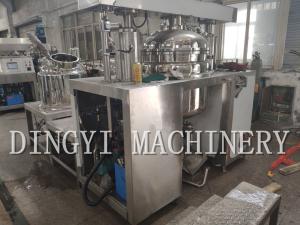 China High Solid Content Industrial Vacuum Mixer With PLC Touch Screen Control factory