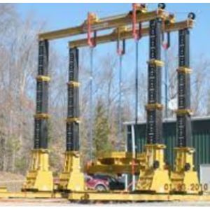 50t~1000t Hydraulic Gantry Crane Height Adjustable Hoisting Precision Instrument