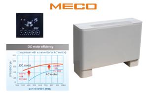 China Water Chilled 4 Pipe Floor Mounted Fan Coil Units With Cooling Capacity 11000W factory